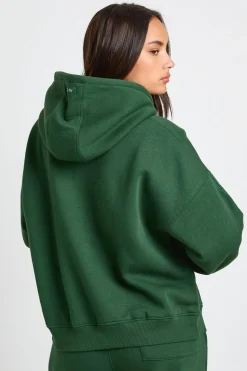 Ath Club Sweat à capuche boxy brodé