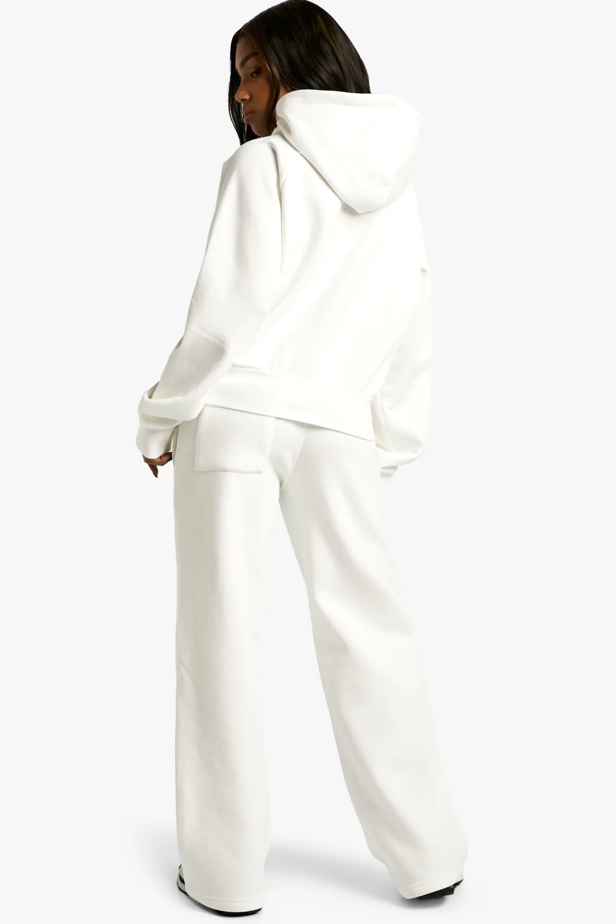 boohoo Back Pocket Straight Leg Jogger With Placket Detail<Femme Pantalons|Joggings