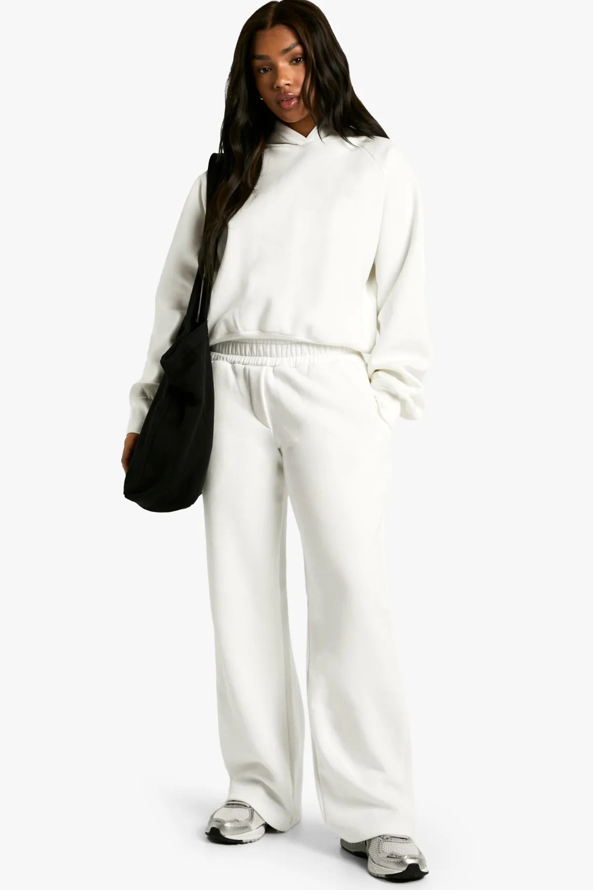 boohoo Back Pocket Straight Leg Jogger With Placket Detail<Femme Pantalons|Joggings