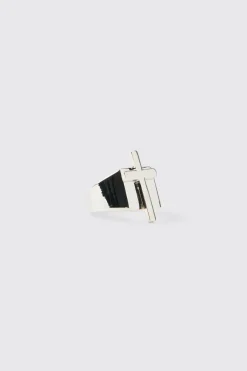 boohooMAN Bague Croix e<Homme Bijoux Et Montres