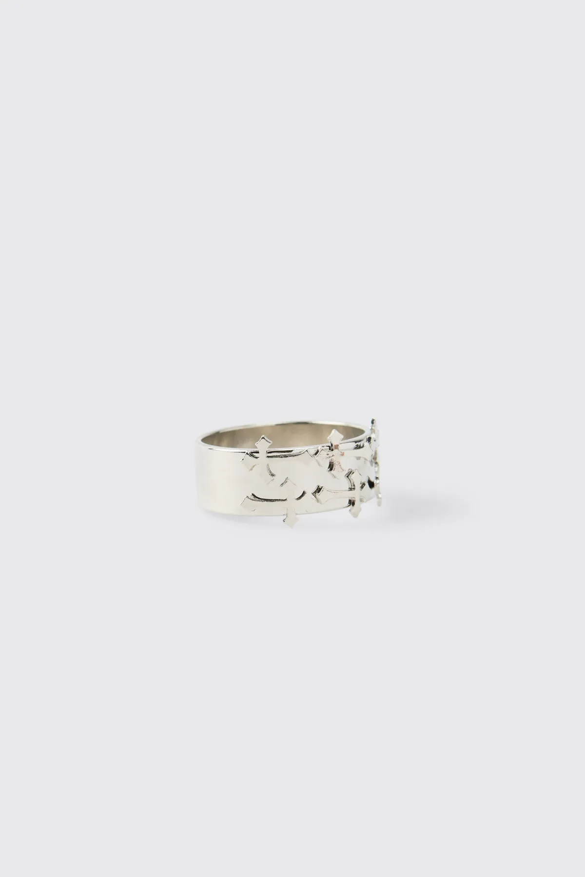 boohooMAN Bague Multi Croix<Homme Bijoux Et Montres