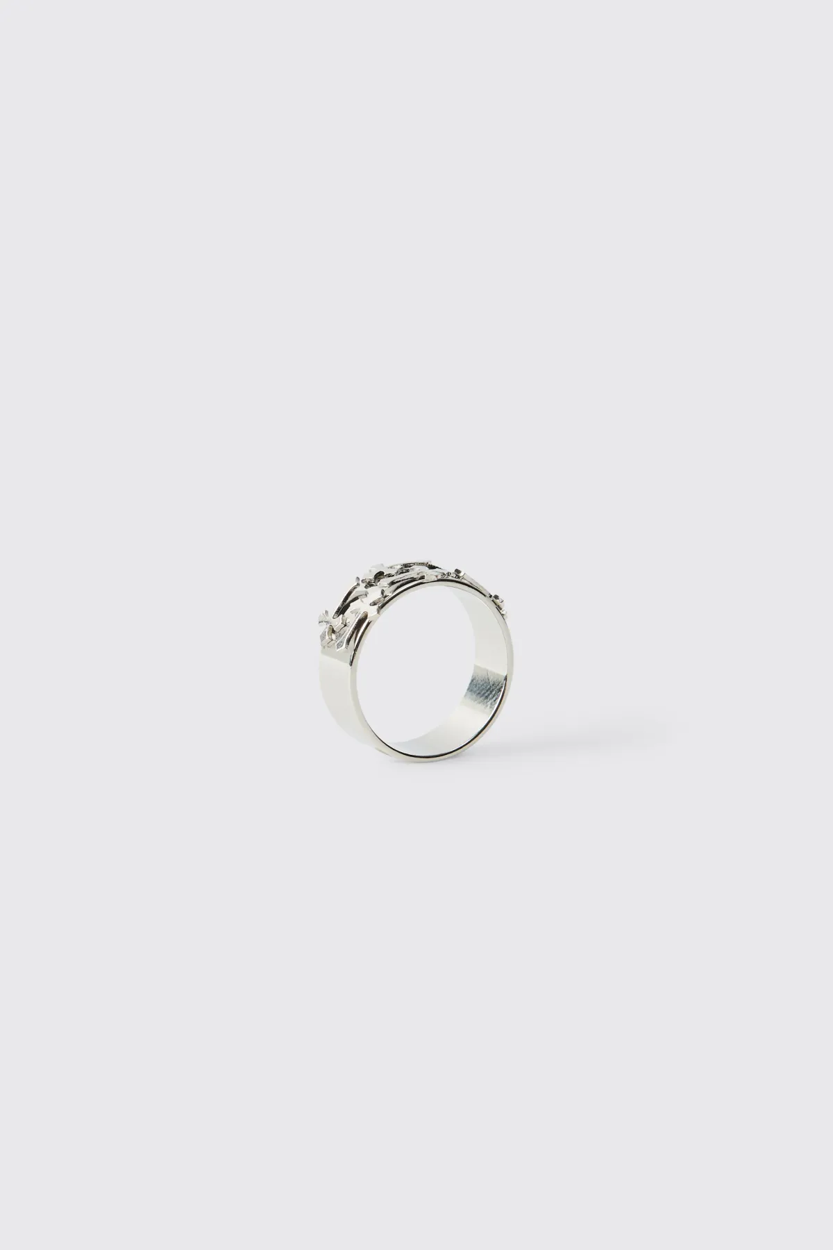 boohooMAN Bague Multi Croix<Homme Bijoux Et Montres