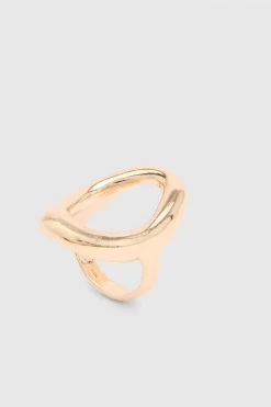 boohoo Bague Ovale Abstraite< Bagues
