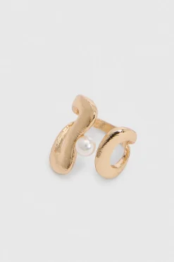 Bague Perle Abstraite