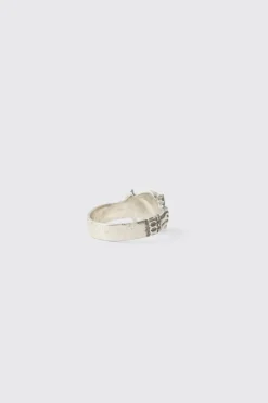 Bague Tête De Mort Argentée