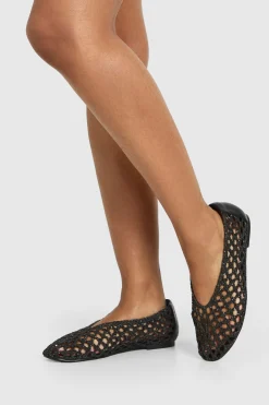 Ballerine À Détail Tressé