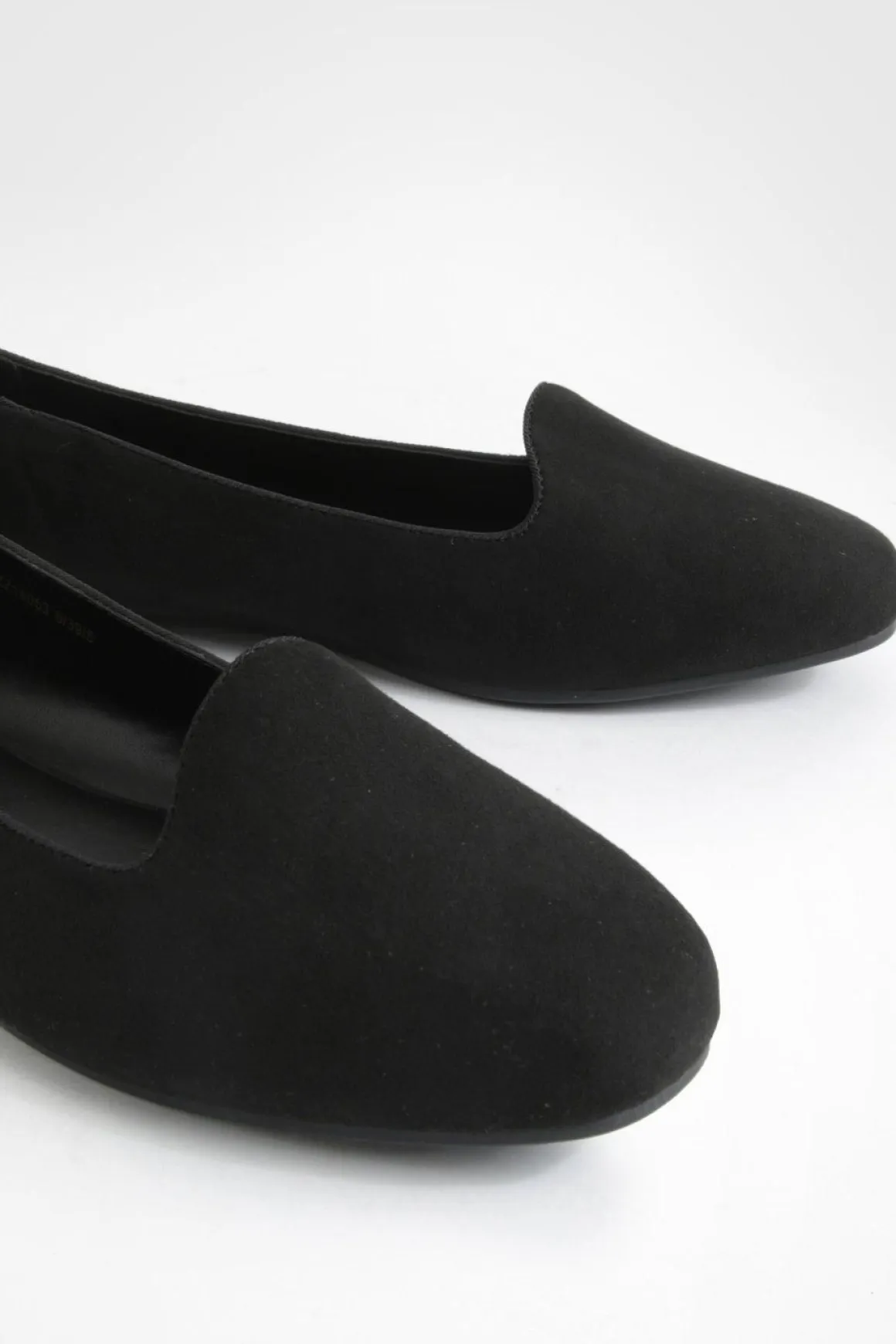 Ballerines basiques à enfiler pour pieds larges