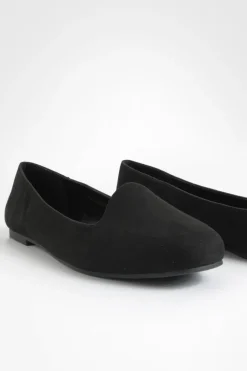Ballerines basiques à enfiler pour pieds larges