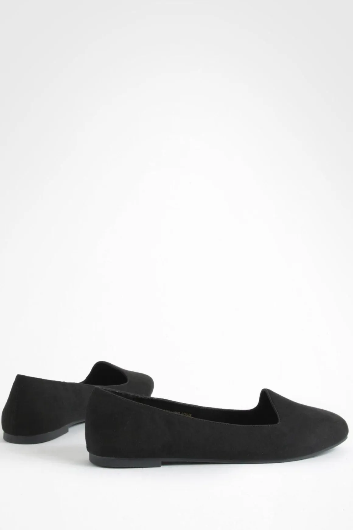 Ballerines basiques à enfiler pour pieds larges