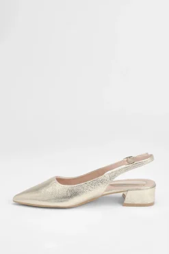 Dorothy Perkins Ballerines À Bride Arrière Tamara À Bout Pointu Et Petit Talon Bloc< Chaussures Plates