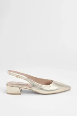 Dorothy Perkins Ballerines À Bride Arrière Tamara À Bout Pointu Et Petit Talon Bloc< Chaussures Plates