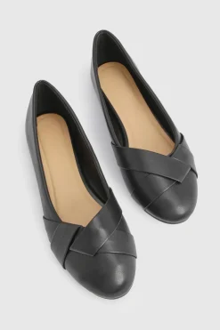 Ballerines à Détail Torsadé