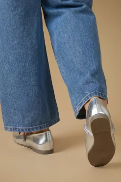Oasis Ballerines Eloise En Synthétiquecuir Avec Bride Ornée De Strass< Ballerines|Chaussures Plates