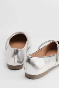 Oasis Ballerines Eloise En Synthétiquecuir Avec Bride Ornée De Strass< Ballerines|Chaussures Plates