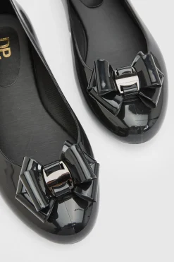 Ballerines Jelly Jemima En Synthétiquecuir Verni Avec Nœud Décoratif