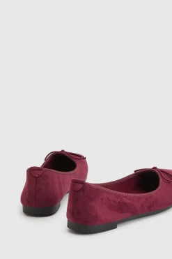 Dorothy Perkins Ballerines Katerina En Synthétique Avec Détail Nœud< Ballerines|Chaussures Plates