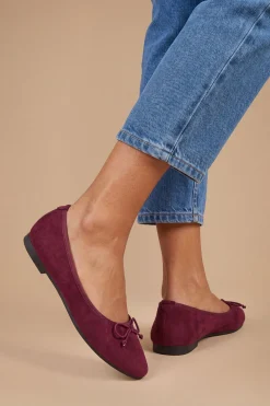 Dorothy Perkins Ballerines Katerina En Synthétique Avec Détail Nœud< Ballerines|Chaussures Plates