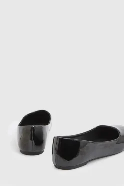Ballerine Sloan Coupe Large En Synthétiquecuir Verni