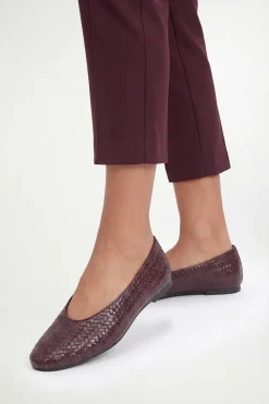 Ballerines Malia À Bout Rond En Synthétiquecuir Tressé