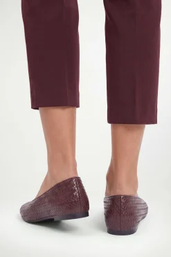 Ballerines Malia À Bout Rond En Synthétiquecuir Tressé