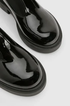 boohoo Ballerines Mary Jane à bride en T vernie< Chaussures Plates|Babies