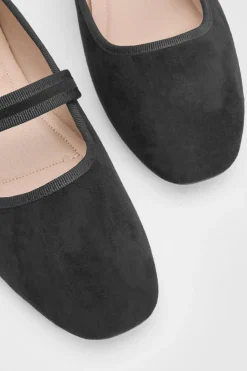 Ballerines Mary Jane Buffy À Bout Carré En Synthétique Avec Semelle Rembourrée