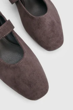 boohoo Ballerines Mary Jane à détail de boucle< Ballerines|Chaussures Plates