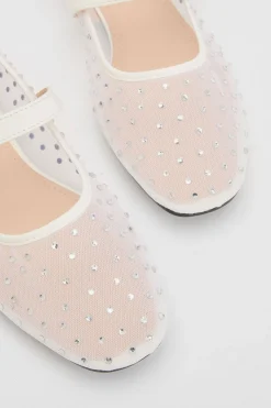 Ballerines Mary Jane Harriet En Mesh Embelli