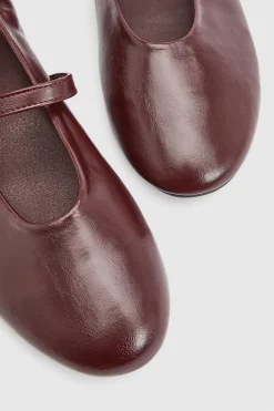 Ballerines Mary Jane Jess En Synthétiquecuir Avec Dos Froncé