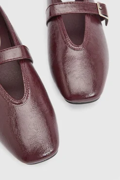 Oasis Ballerines Mary Jane Mia En Synthétiquecuir Craquelé< Chaussures Plates|Babies
