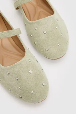 Dorothy Perkins Ballerines Mary Jane Rembourrées En Synthétique Cressie À Clous< Ballerines|Chaussures Plates