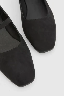 Ballerines Plates En Synthétique Avec Bride Détaillée