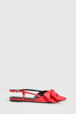 Ballerines Pointues Premium avec Détail Nœud