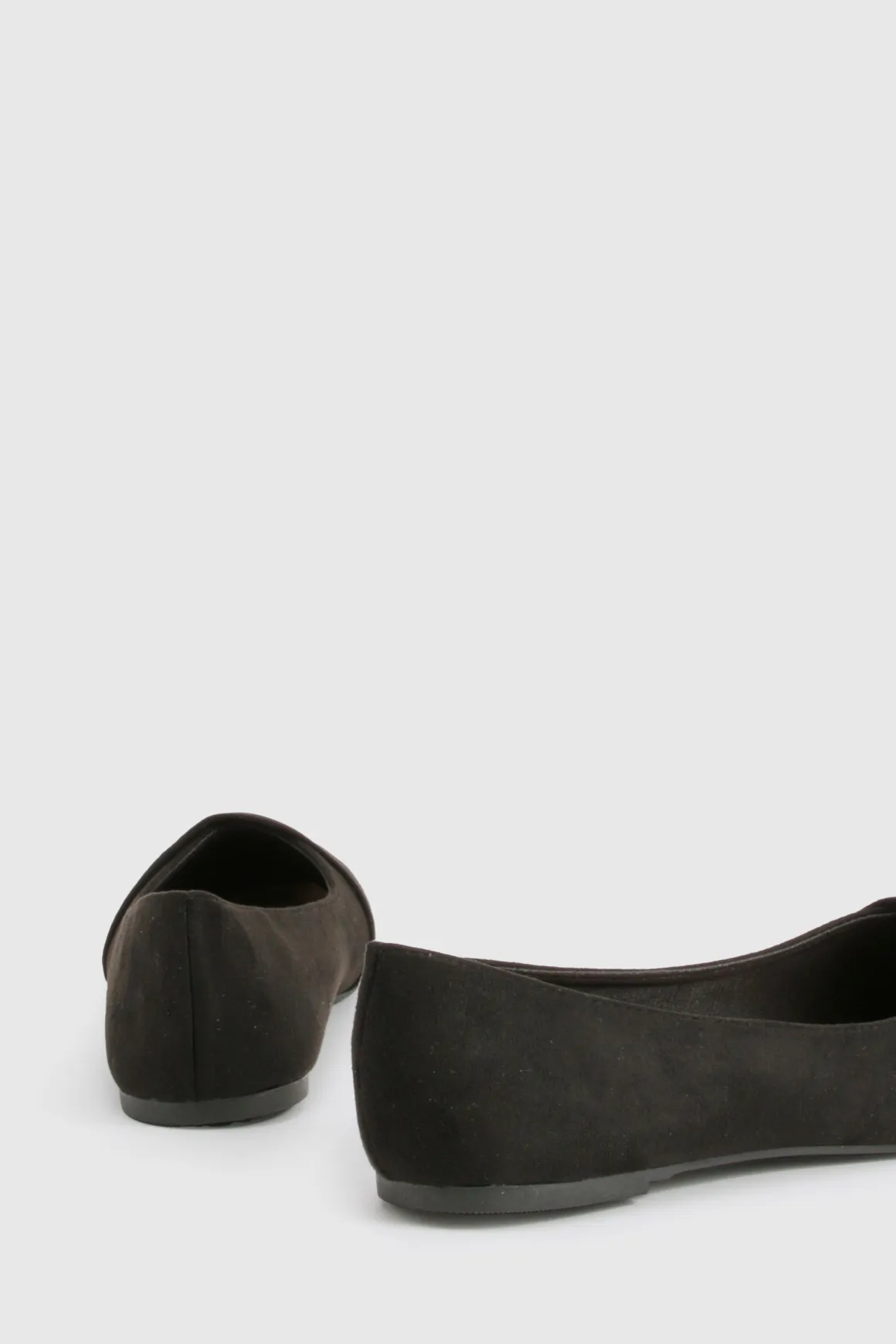 Ballerines pour pieds larges à devant torsadé