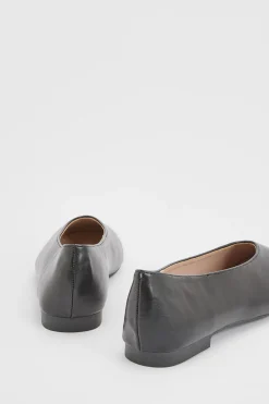 Oasis Ballerines Seraphina En Synthétiquecuir À Bout Carré Et Coupe Haute Rembourrées< Ballerines|Chaussures Plates