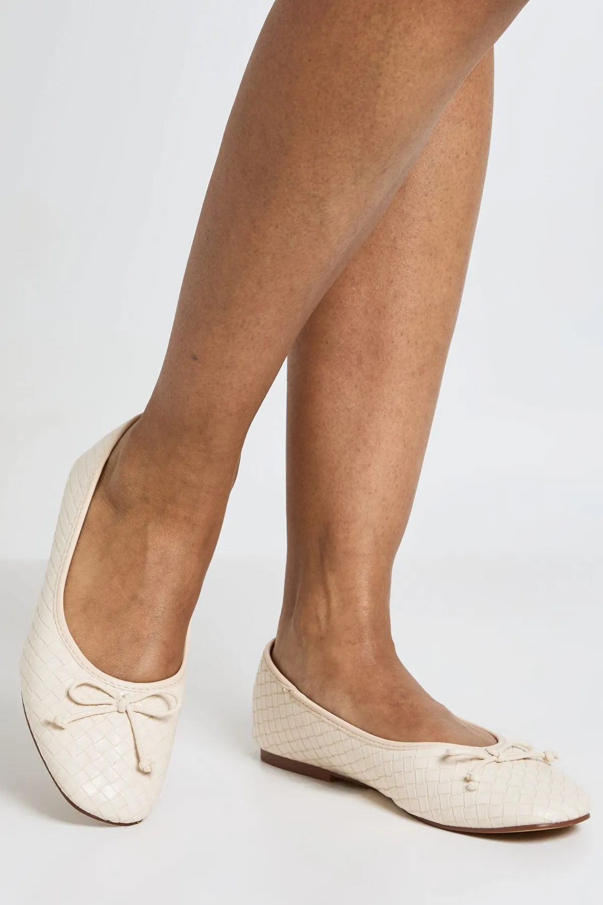 boohoo Ballerines Tissées Avec Nœud Décoratif< Ballerines|Chaussures Plates