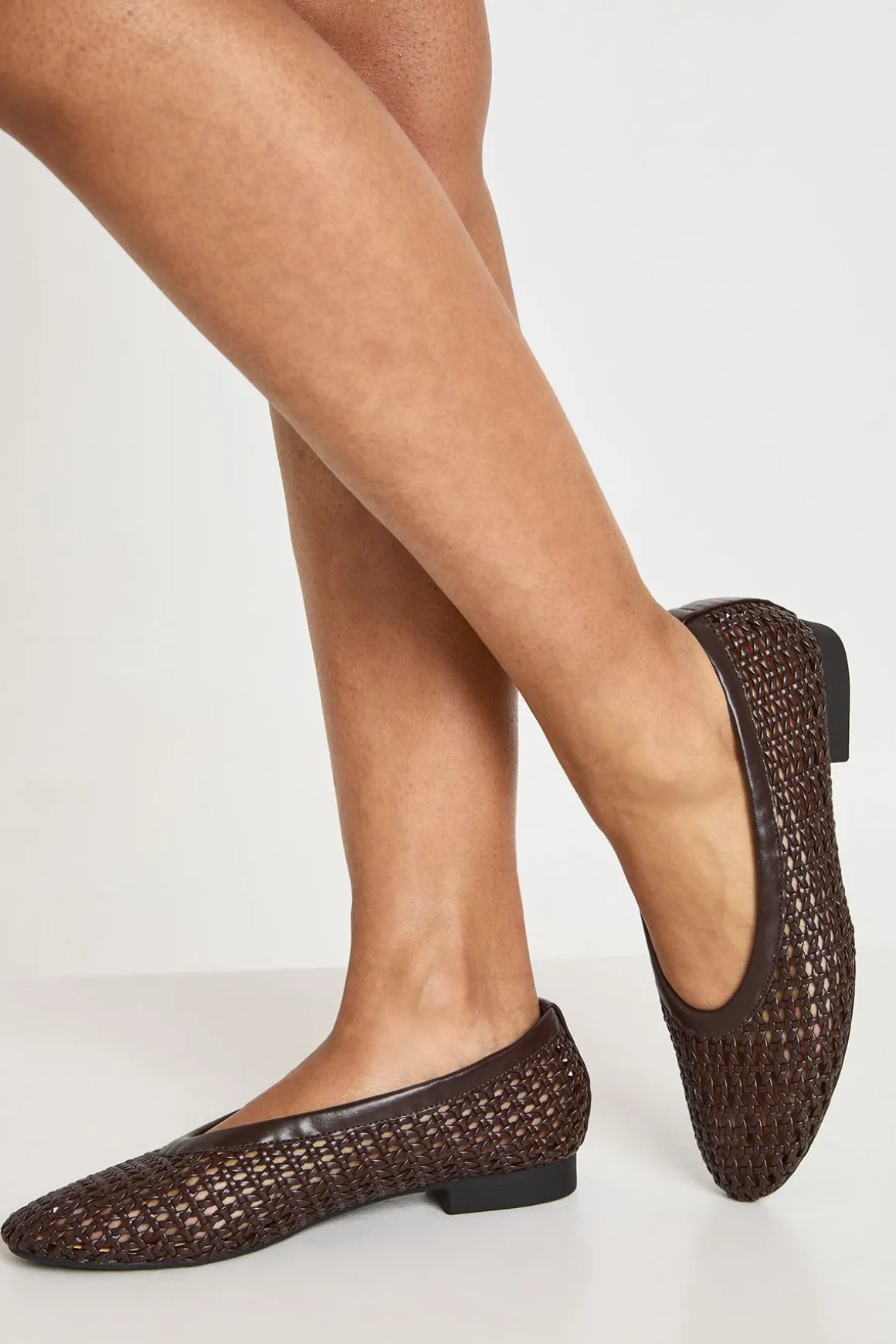 Ballerines Tressées