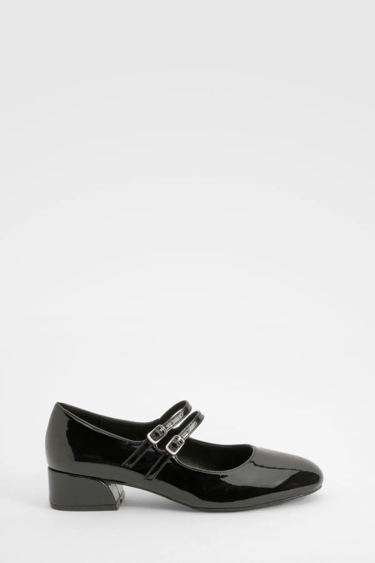 boohoo Ballerines vernies à brides matelassées - Pointure large< Looks De Rentrée|Chaussures Plates