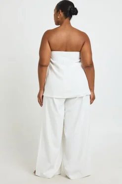 Bandeau Ajusté Long Avec Détail De Boutons