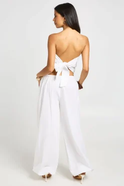 Bandeau À Broderie Patchwork Avec Attache Dans Le Dos