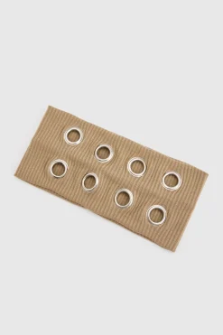 Bandeau En Jersey À Œillets Cloutés