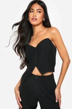 Bandeau Gilet Style Corset