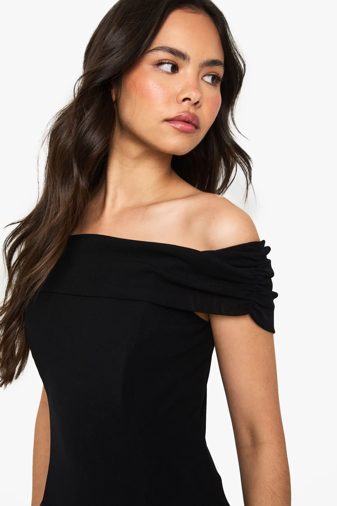 Bardot Chiffon Mix Mini Dress
