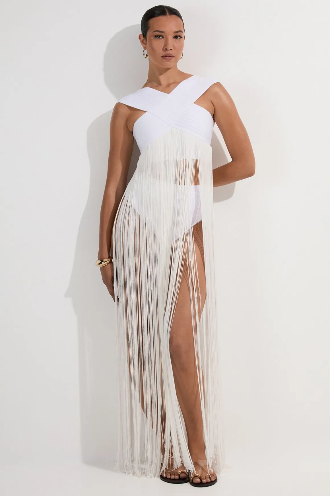 Bas de Bikini Bandage Taille Haute