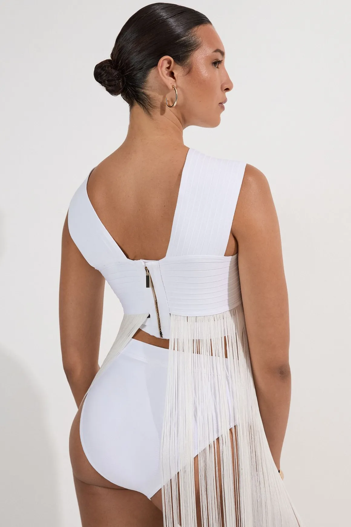 Bas de Bikini Bandage Taille Haute