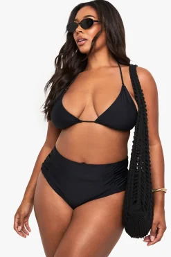 Bas de bikini à contrôle du ventre Plus