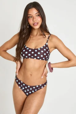 boohoo Bas De Bikini Culotte À Pois Essentiels<Femme Tenues De Plage|Pois