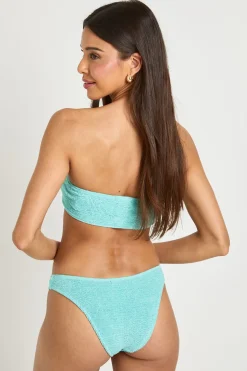 boohoo Bas De Bikini Culotte Uni En Tissu Crinkle Premium Taille Unique<Femme Maillots De Bain|Tenues De Plage