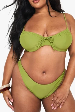 boohoo Bas de bikini grande taille<Femme Maillots De Bain|Tenues De Plage