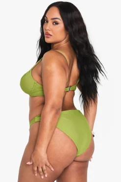 boohoo Bas de bikini grande taille<Femme Maillots De Bain|Tenues De Plage